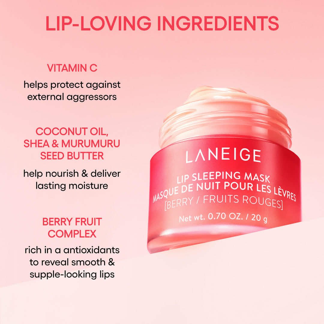 ✨ laneige lip sleeping mask – berry | wake up to baby soft, hydrated lips ✨ ✨ laneige lip sleeping mask – berry | wake up to baby soft, hydrated lips ✨